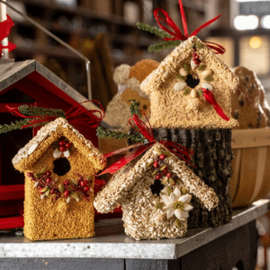 Poinsettia Birdie Cottage